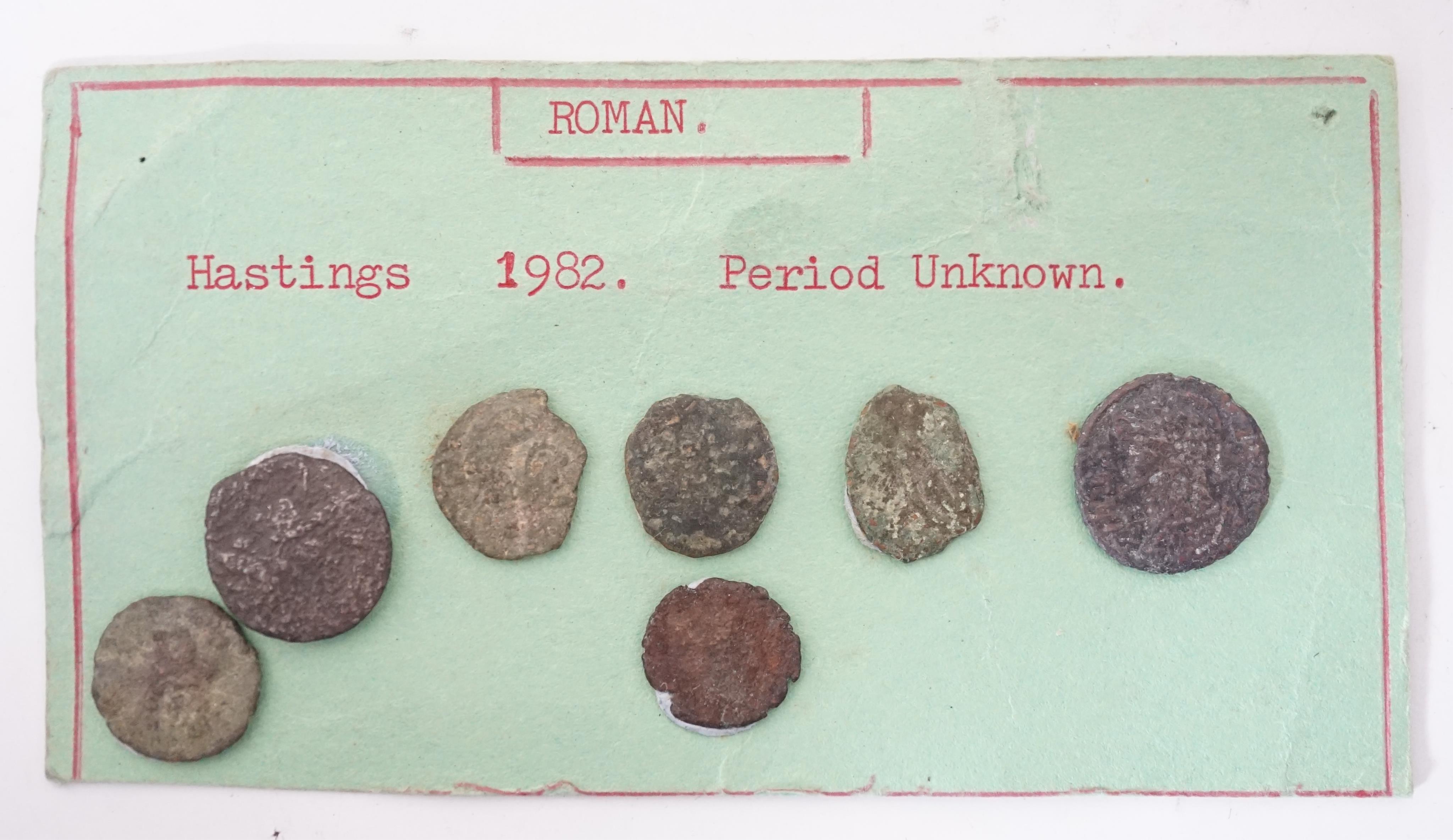 British Roman coinage, including Claudius II Gothicus AE Antoninianus, VF, most in poor condition and detectorist finds